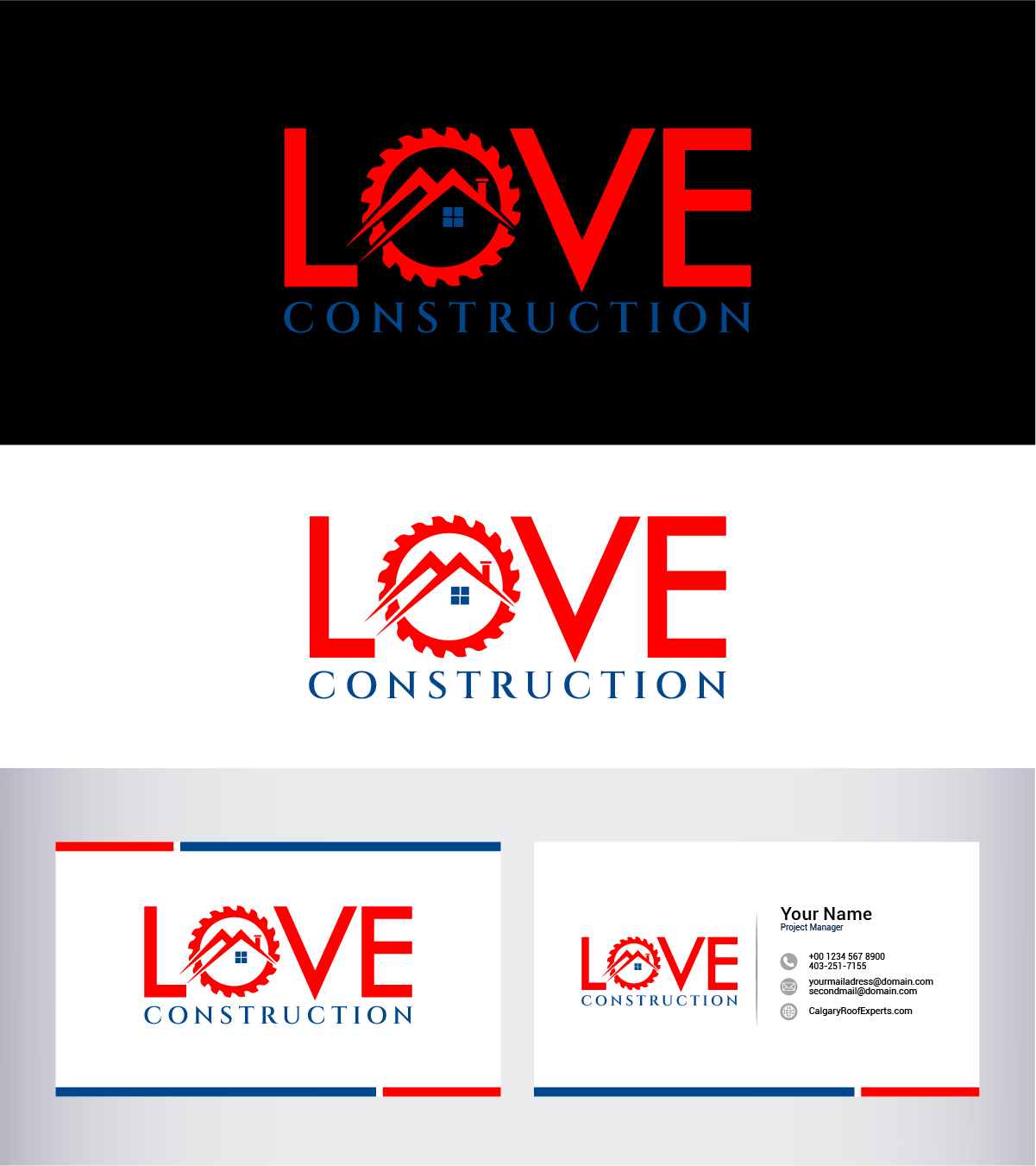 Logo Design by Owltive for Love Construction | Design #35046510