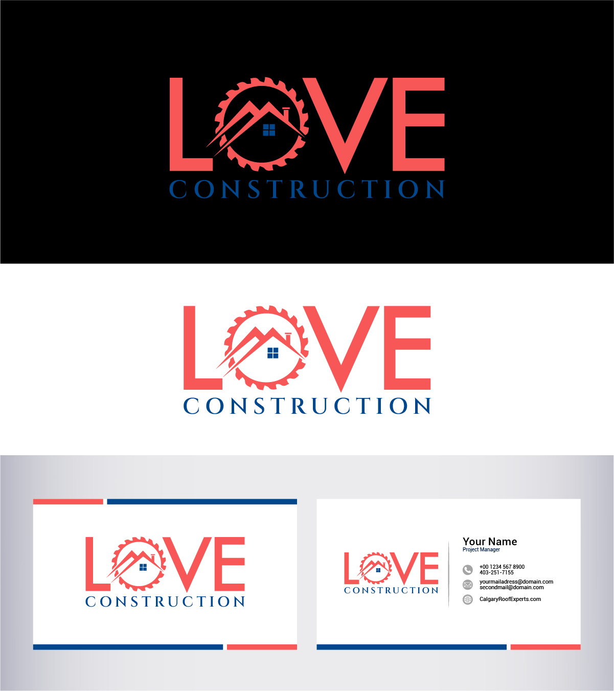 Logo Design by Owltive for Love Construction | Design #35046512
