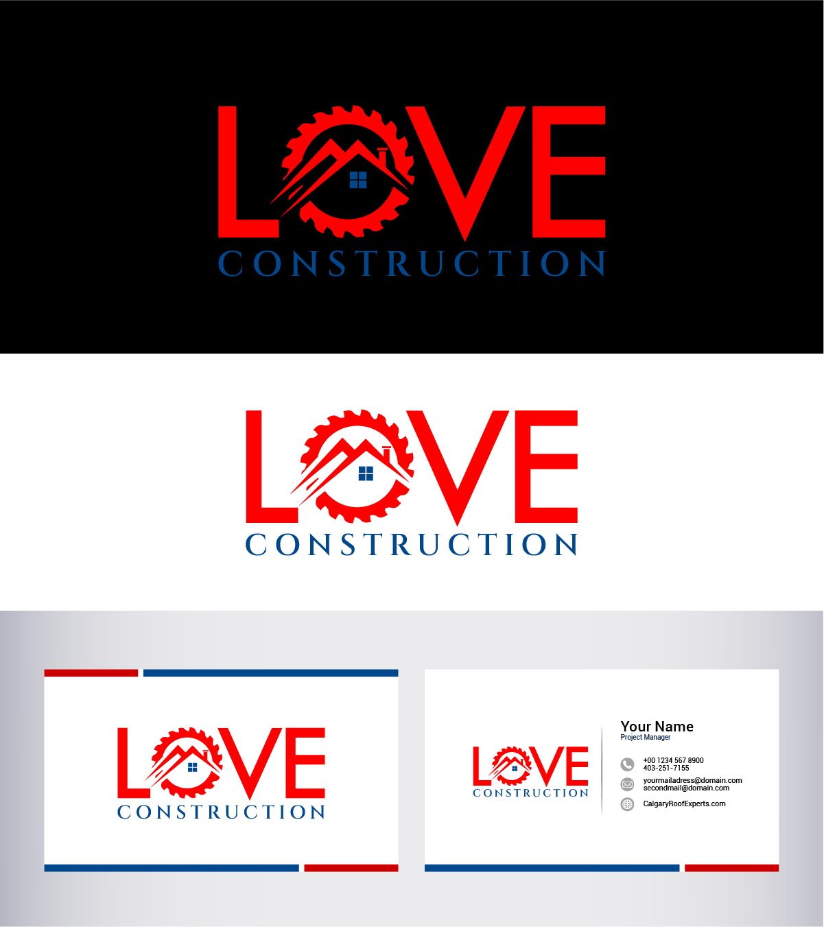 Logo Design by Owltive for Love Construction | Design #35046513