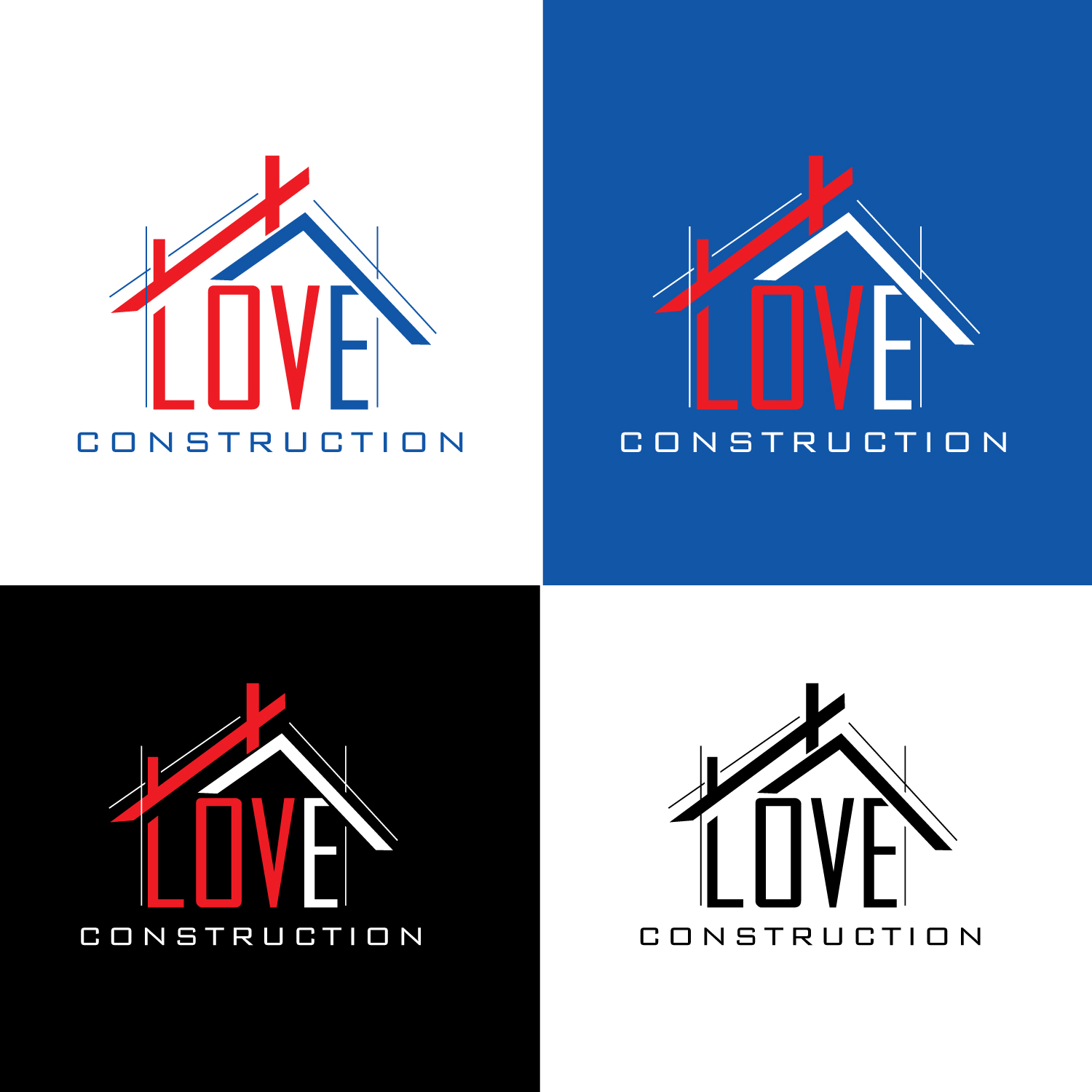 Logo Design by GODDREAMCREATION for Love Construction | Design #35042884