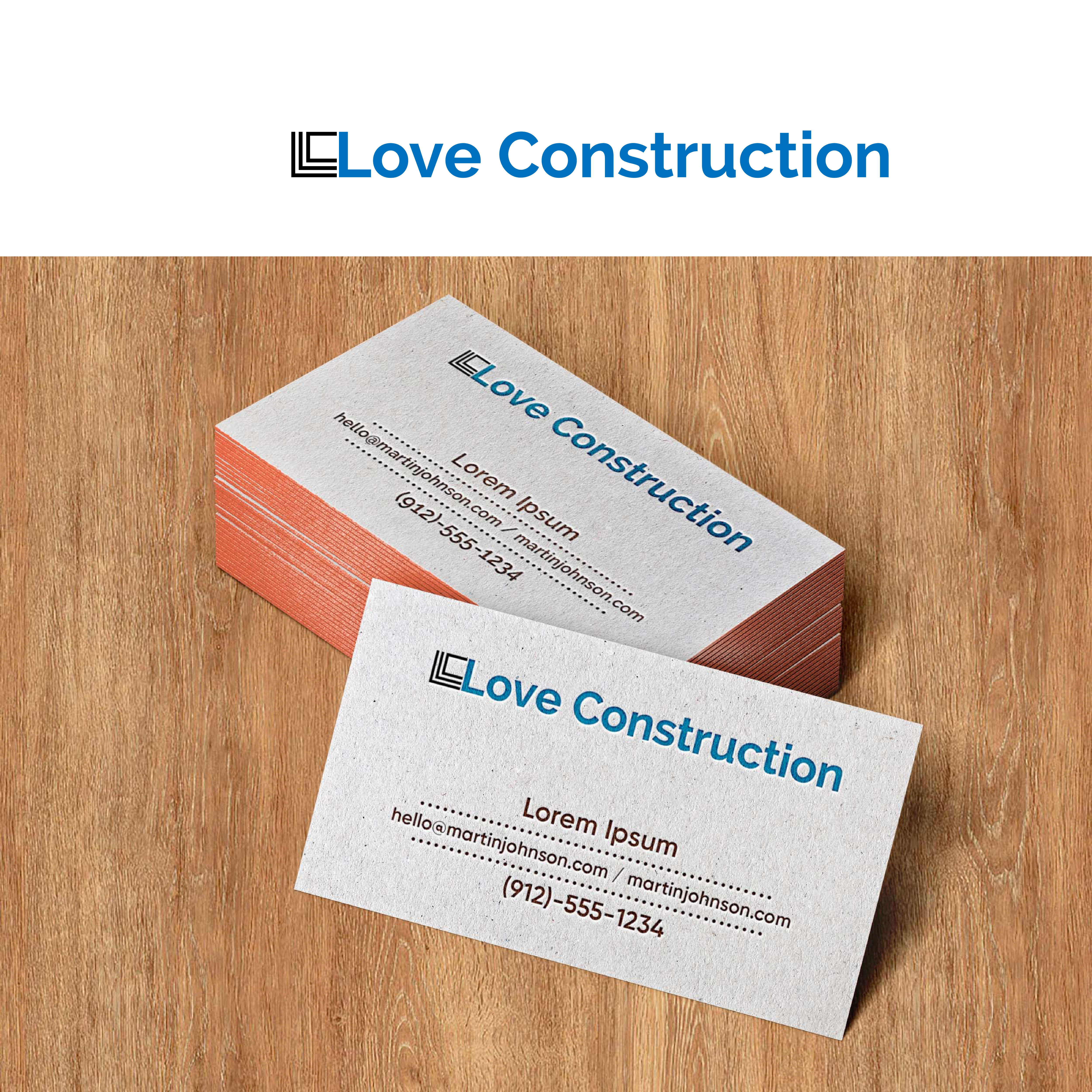 Logo-Design von OWL-STUDIO für Love Construction | Design #35026952