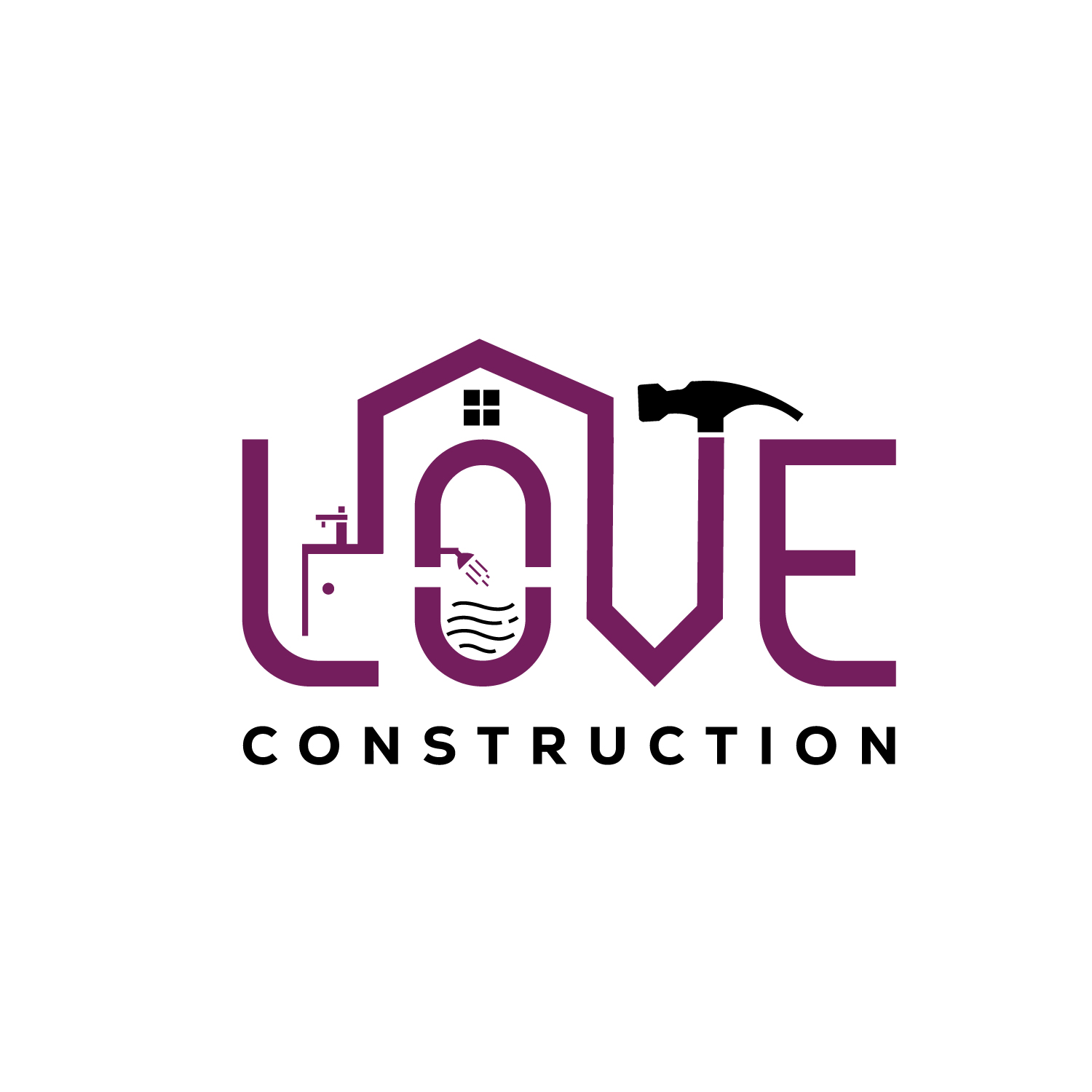 Logo Design by geni for Love Construction | Design #35033045
