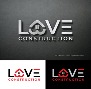 Logo-Design von UN für Love Construction | Design: #35013456