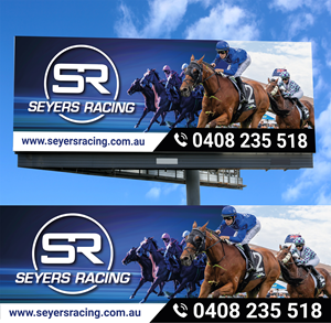 Signage Design by WrapTonic24 for Seyers racing | Design: #35020045