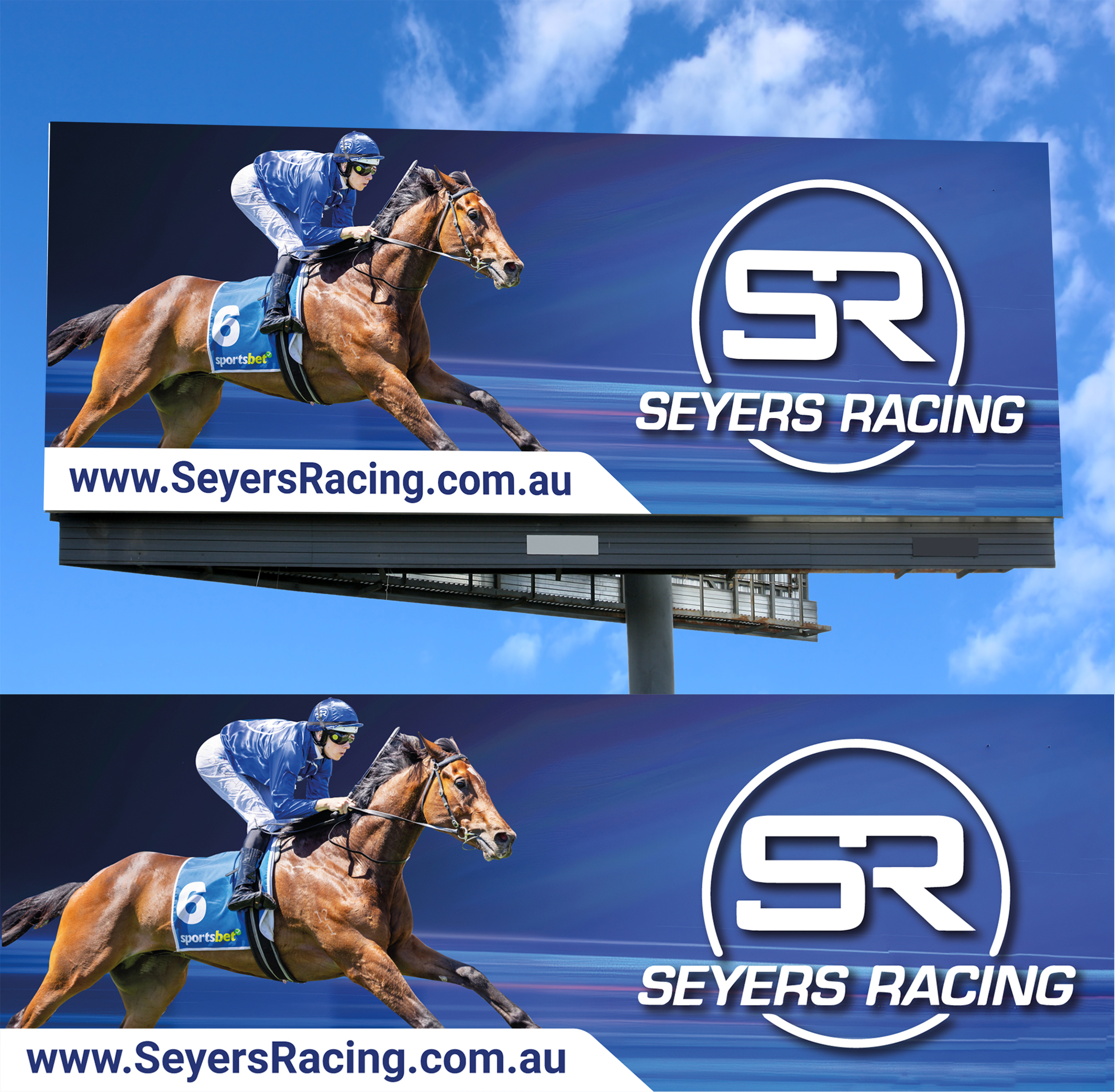 Signage Design by WrapTonic24 for Seyers racing | Design #35029057