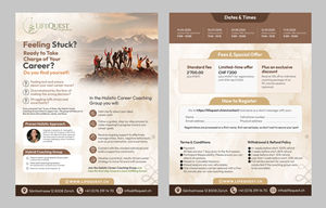 Flyer Design by Stan$oul for LifeQuest | Design: #35019621