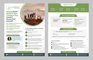 Flyer Design by Stan$oul for LifeQuest | Design: #35082594