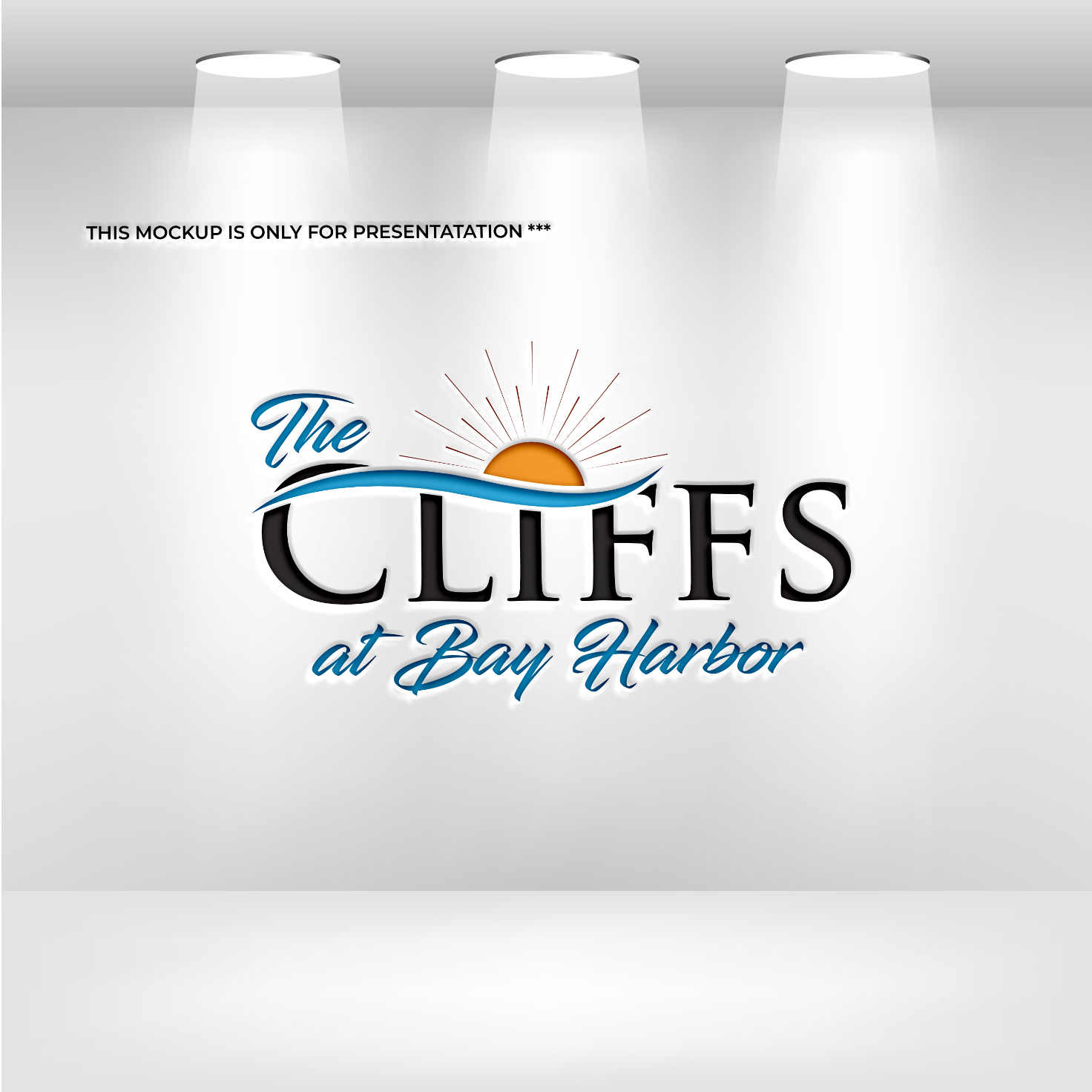 Logo Design by RS_Design for The Cliffs at Bay Harbor | Design #35016001