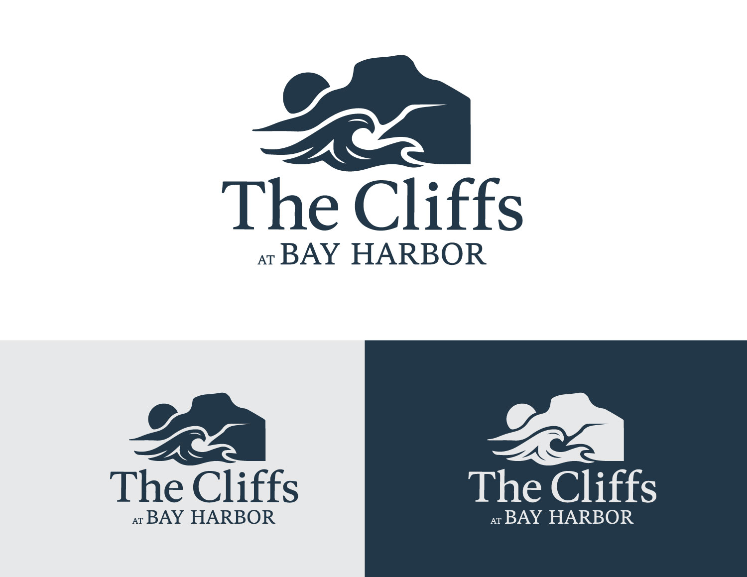 Logo Design by Graphica Studio for The Cliffs at Bay Harbor | Design #35028048