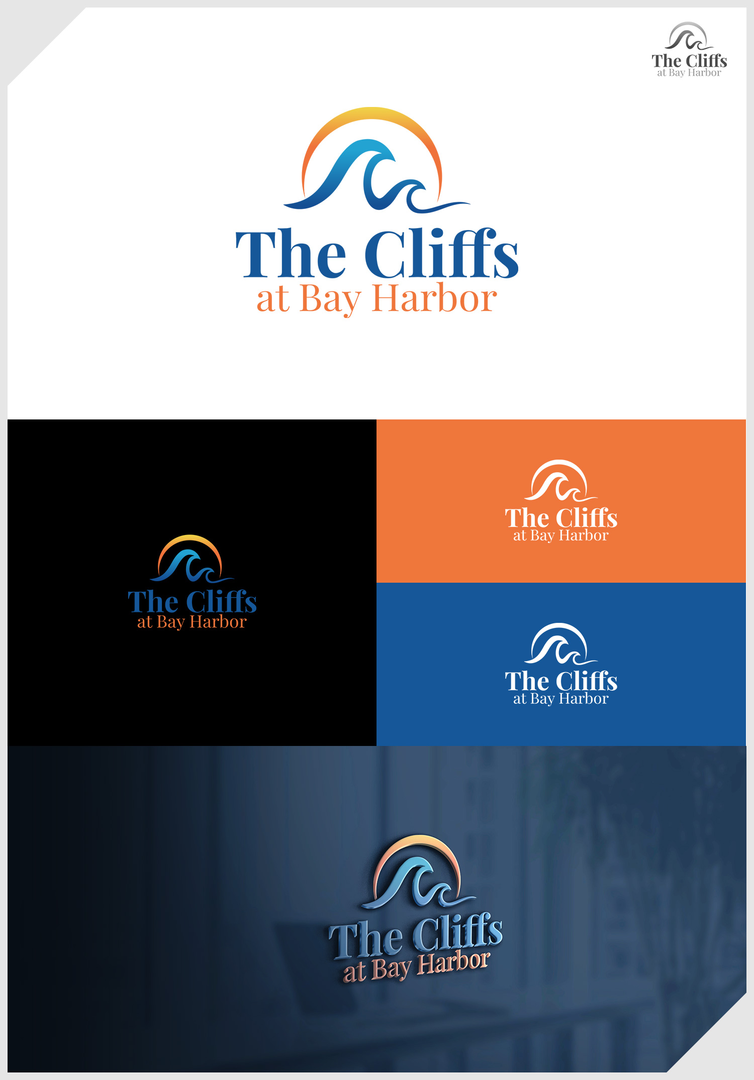 Logo Design by IDesign1606 for The Cliffs at Bay Harbor | Design #35021094
