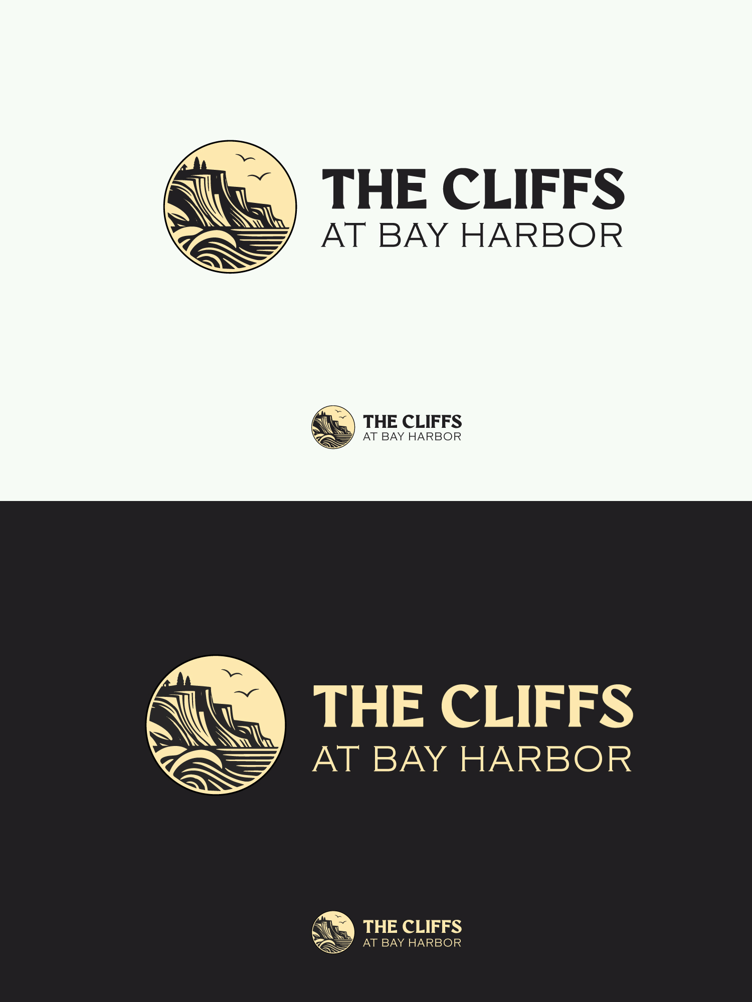 Logo-Design von Tamerito für The Cliffs at Bay Harbor | Design #35018674