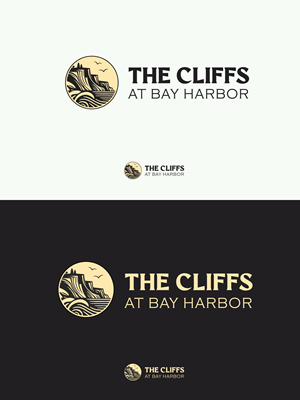 Logo Design by Tamerito for The Cliffs at Bay Harbor | Design #35018674