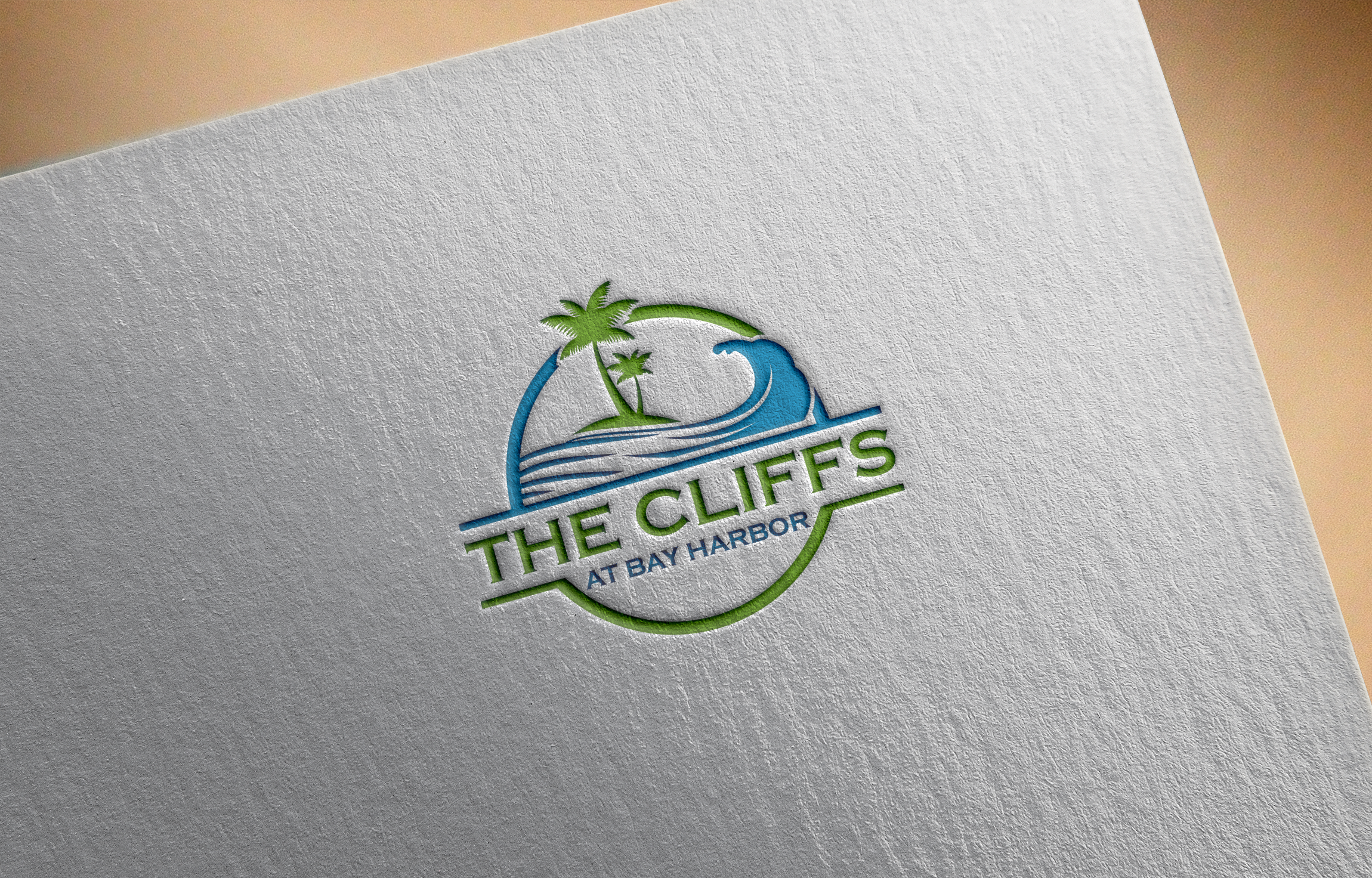 Logo Design by niajul hok for The Cliffs at Bay Harbor | Design #35026675