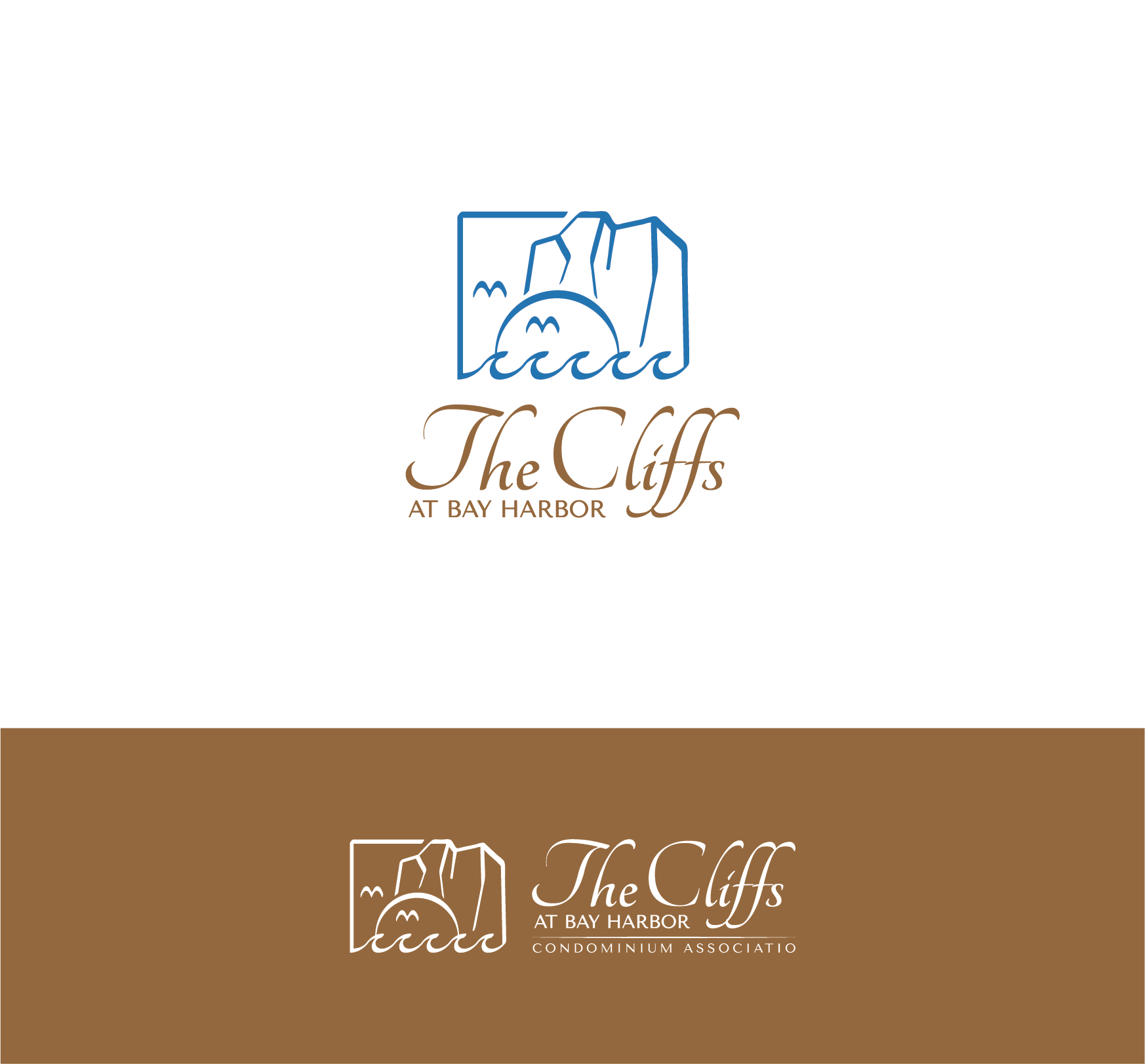 Logo Design by sumdes for The Cliffs at Bay Harbor | Design #35048757