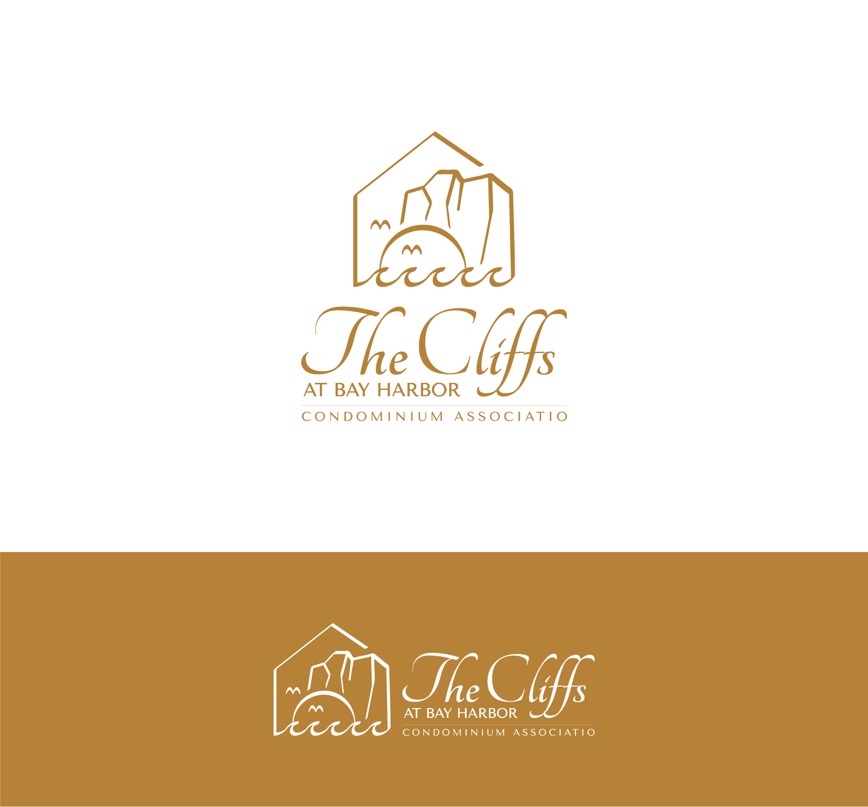 Logo Design by sumdes for The Cliffs at Bay Harbor | Design #35049139