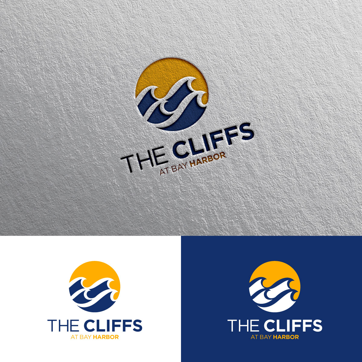 Logo Design by Alex Henry for The Cliffs at Bay Harbor | Design #35018326
