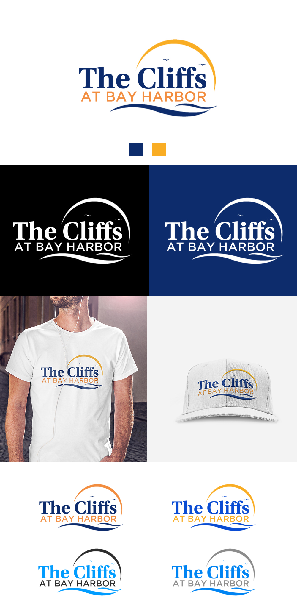 Design de Logo par Noor Ezz pour The Cliffs at Bay Harbor | Design : #35078822