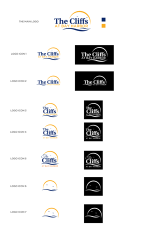 Logo Design by Noor Ezz for The Cliffs at Bay Harbor | Design: #35092465