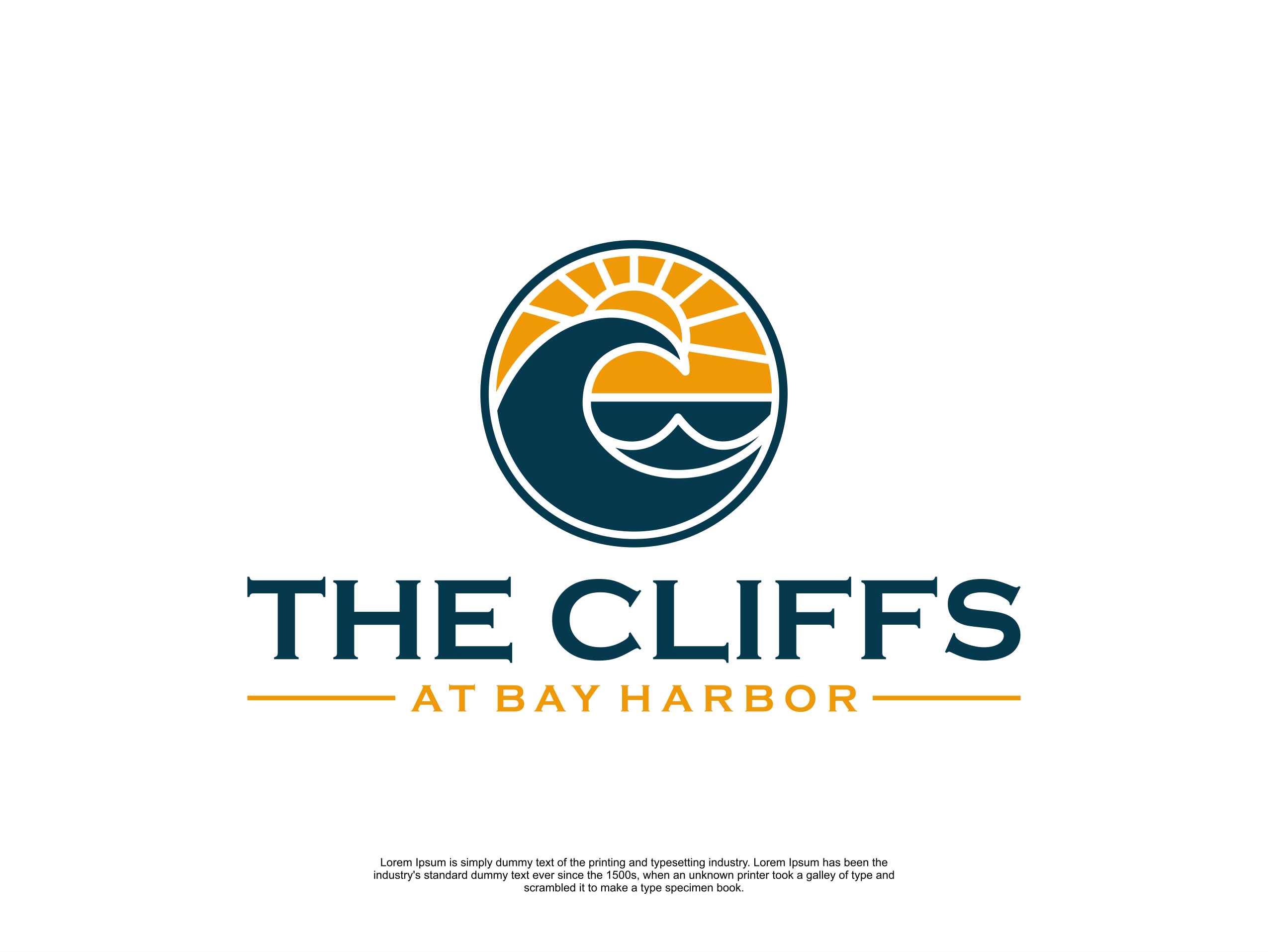 Logo Design by logomarket8 for The Cliffs at Bay Harbor | Design #35015854
