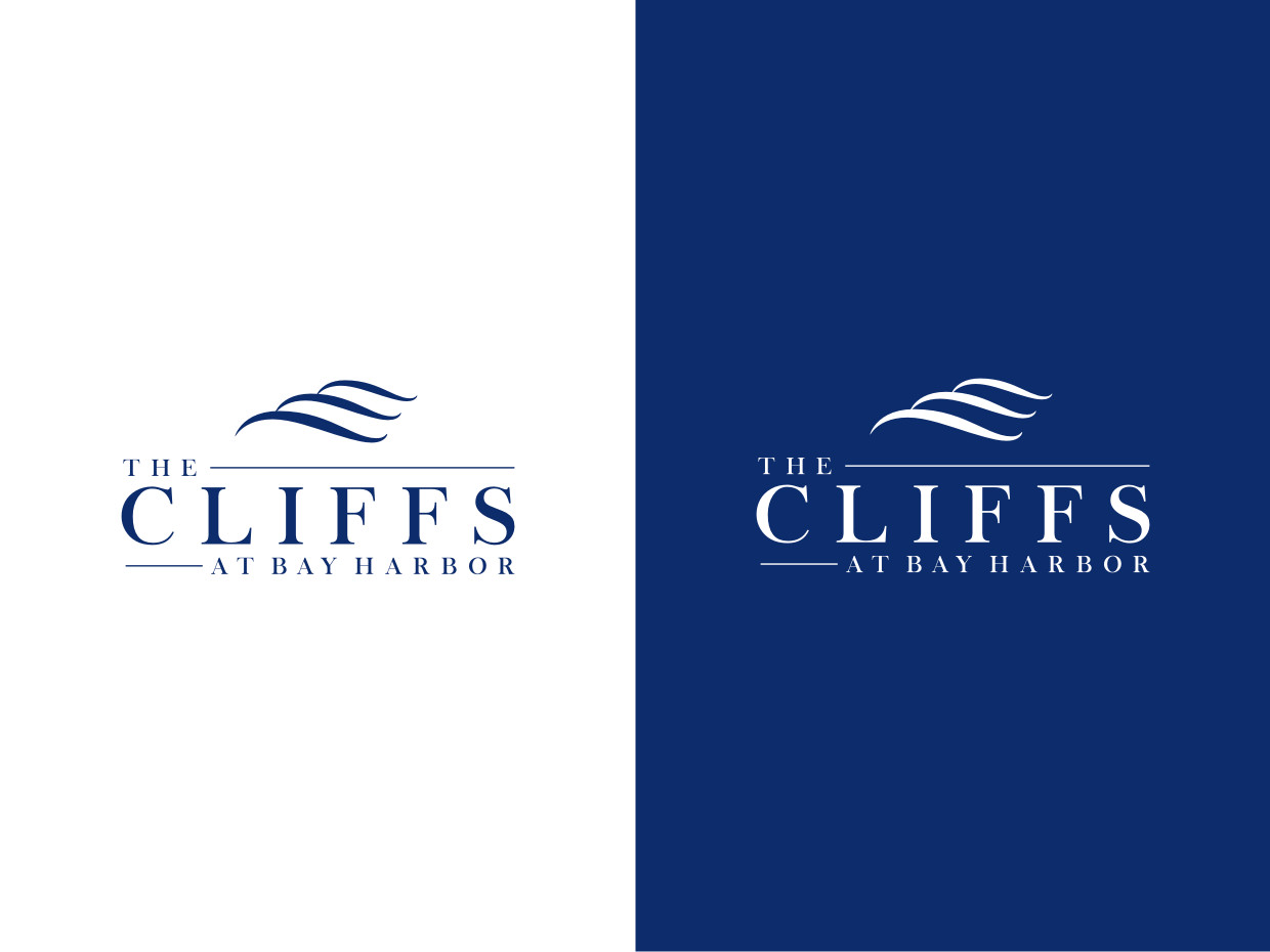 Logo Design by Atvento Graphics for The Cliffs at Bay Harbor | Design #35020553