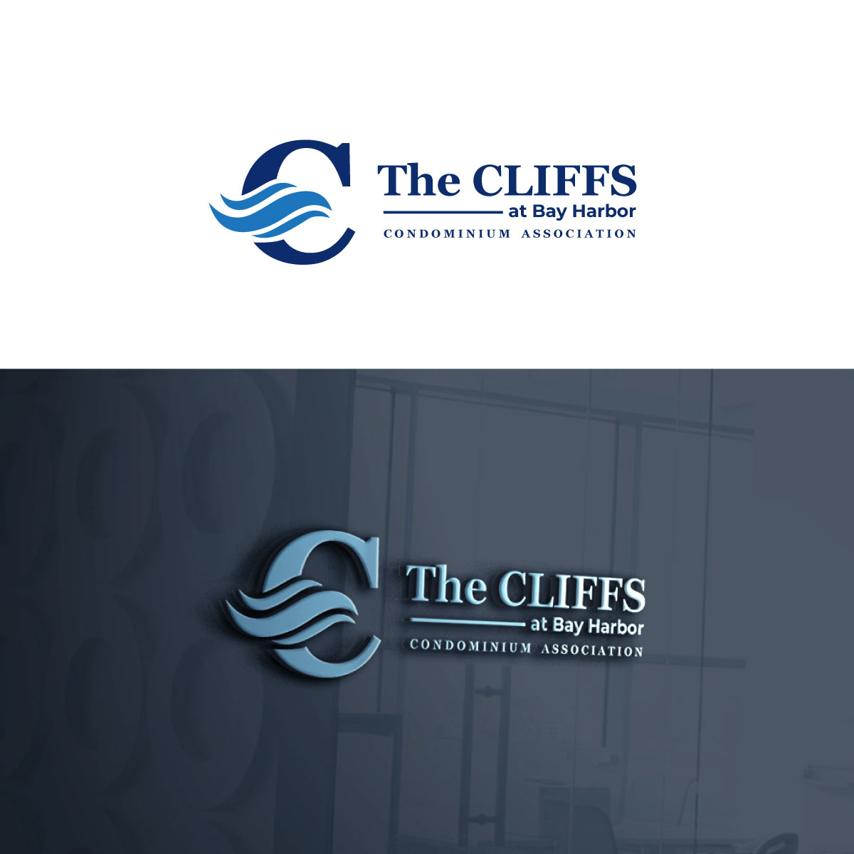Logo Design by diapapadia for The Cliffs at Bay Harbor | Design #35027335