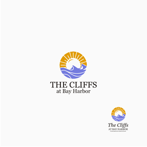 Logo Design by gray mind for The Cliffs at Bay Harbor | Design: #35044678