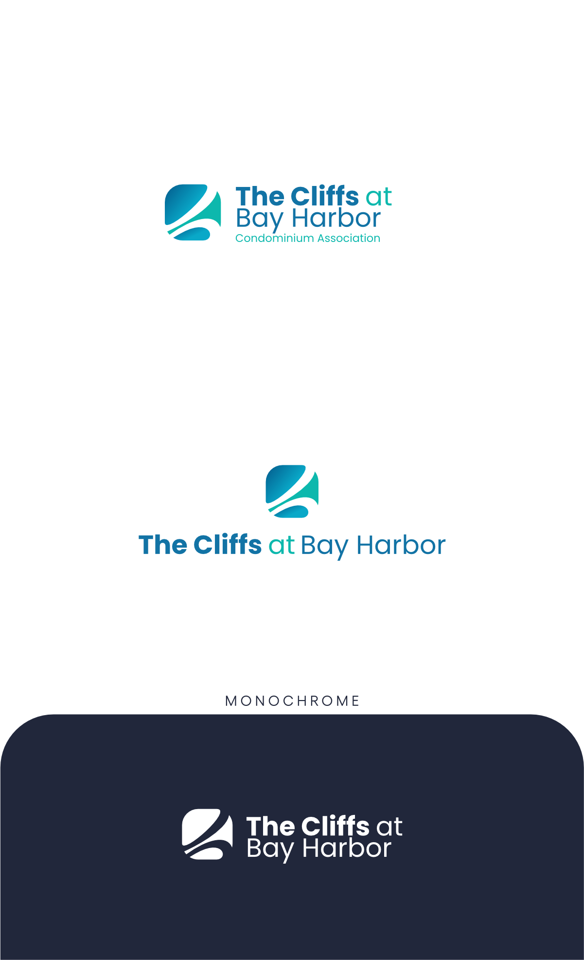 Logo Design by .tau. for The Cliffs at Bay Harbor | Design #35021484