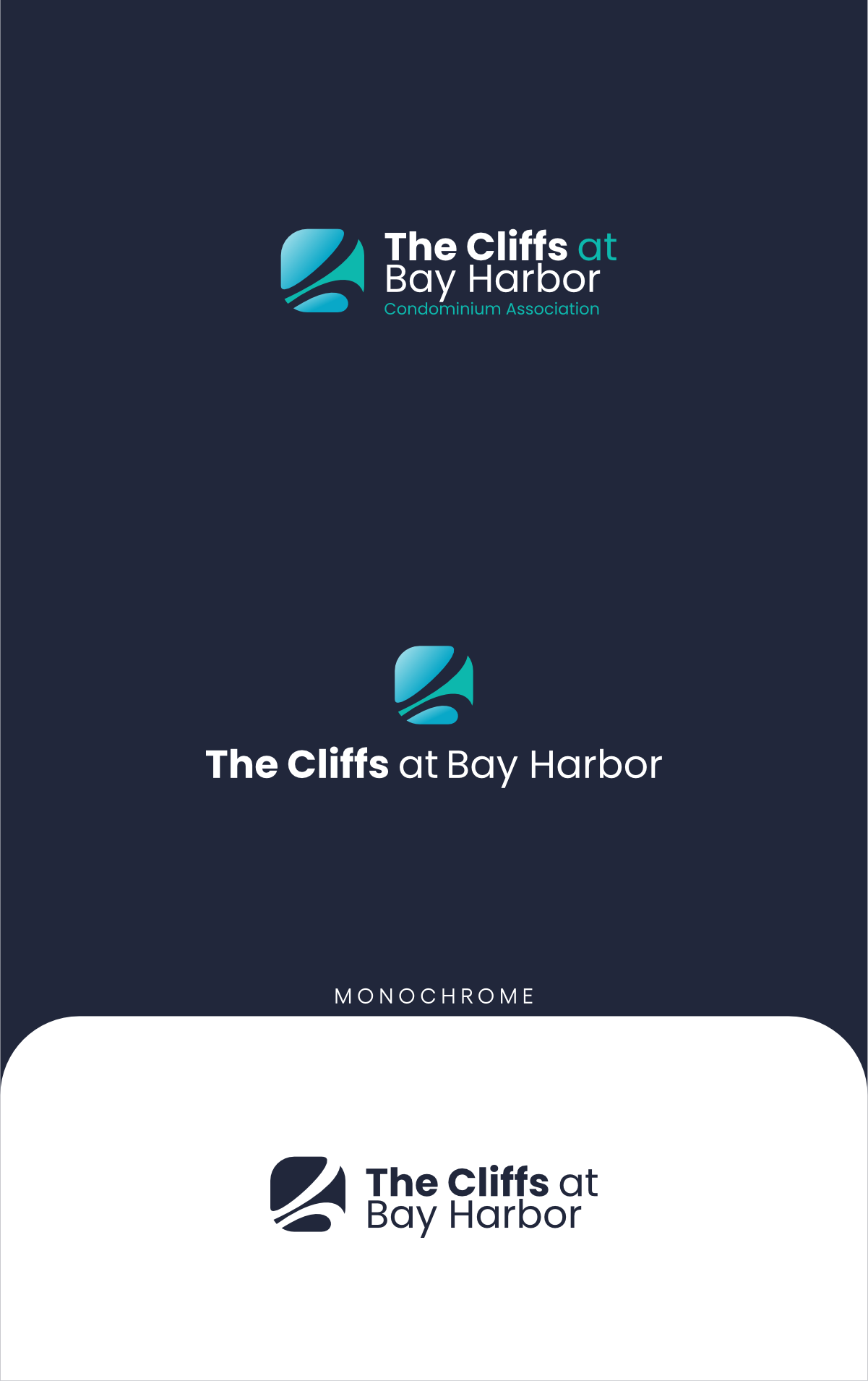 Logo Design by .tau. for The Cliffs at Bay Harbor | Design #35021485
