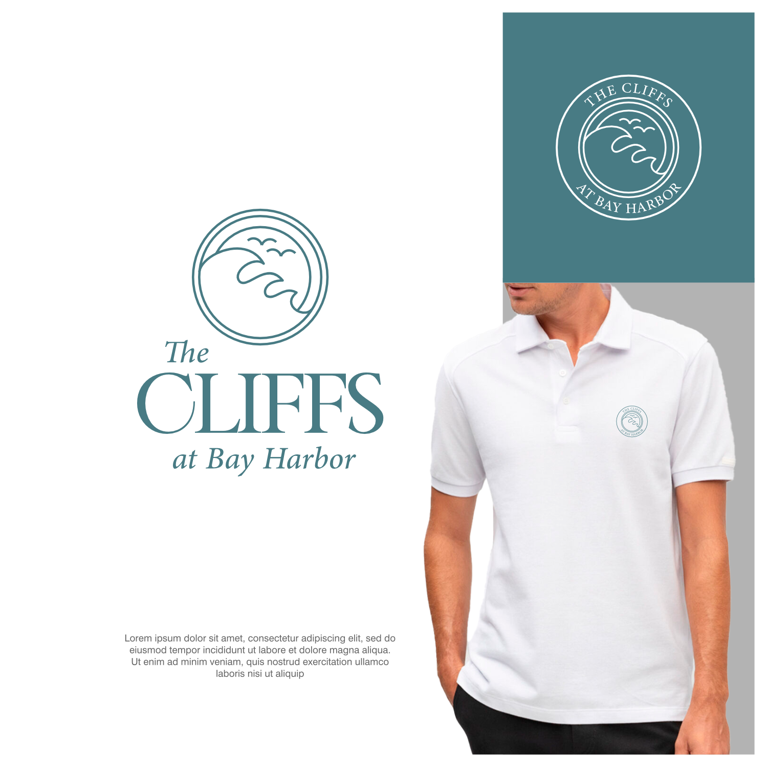 Logo Design by ThiagoB for The Cliffs at Bay Harbor | Design #35015583