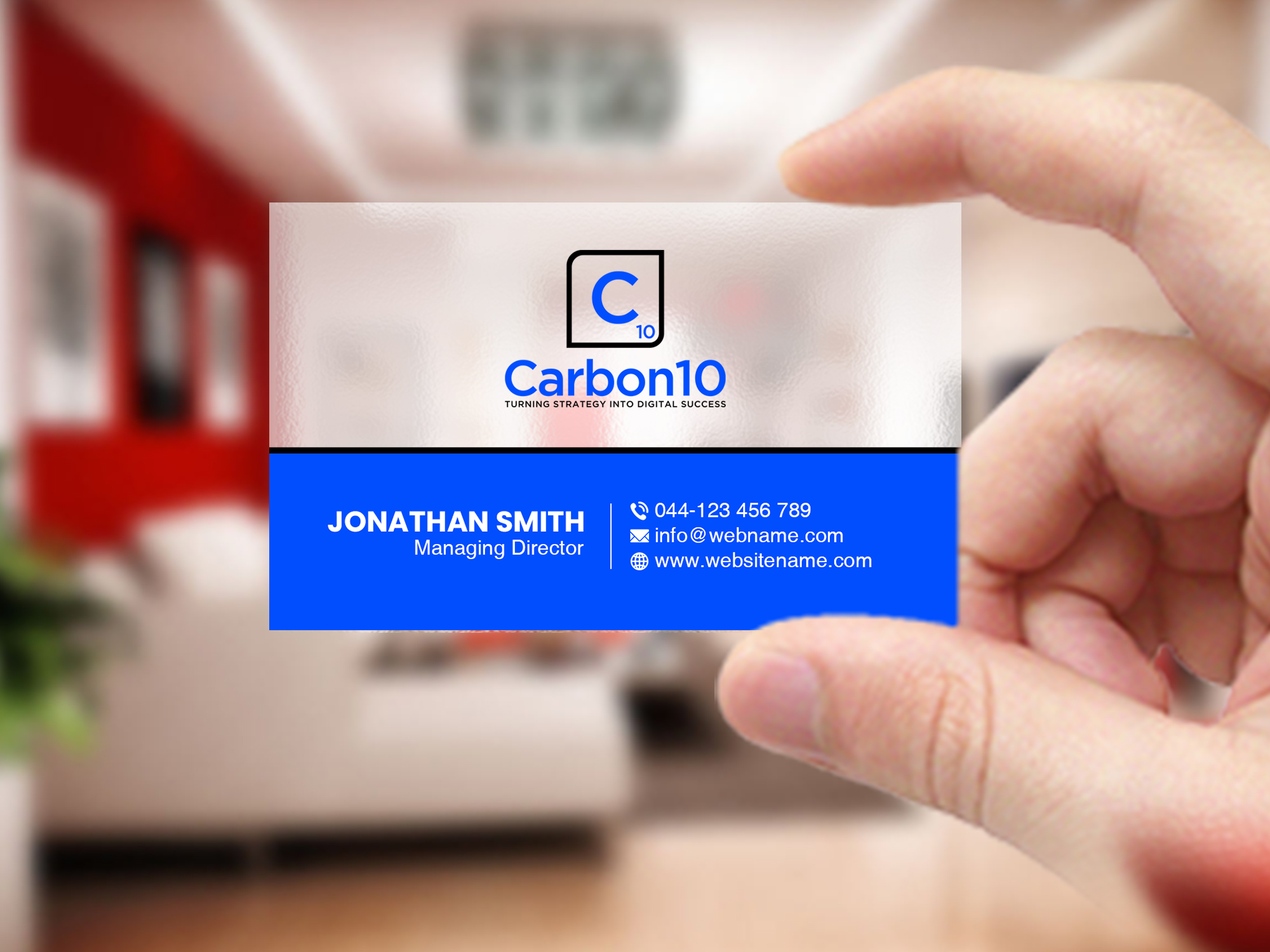Business Card Design by Creations Box 2015 for this project | Design #35019320