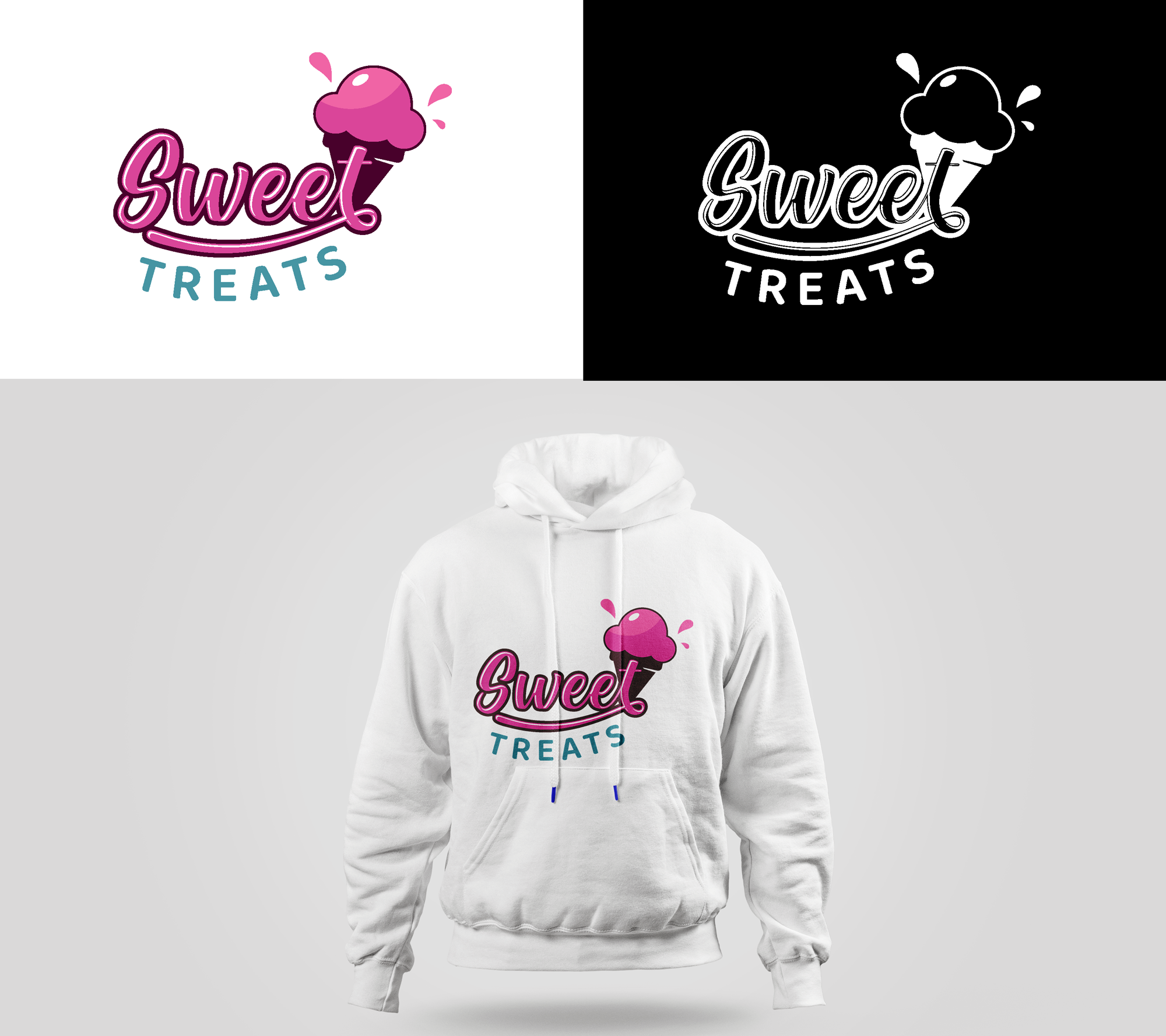 Diseño de Logo por RA-bica para Sweet Treats  | Diseño #35022128