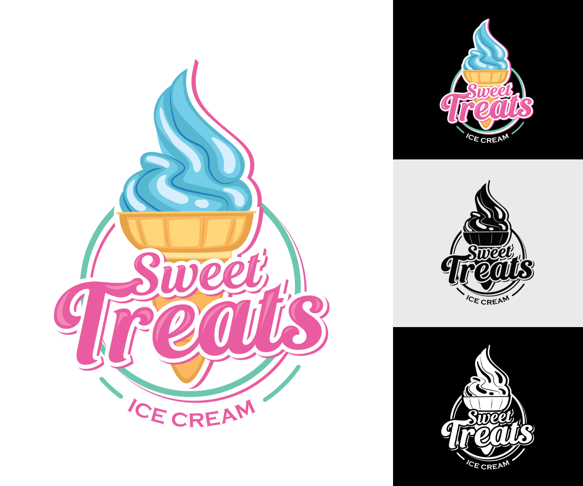 Diseño de Logo por Alf Mozara para Sweet Treats  | Diseño #35018649