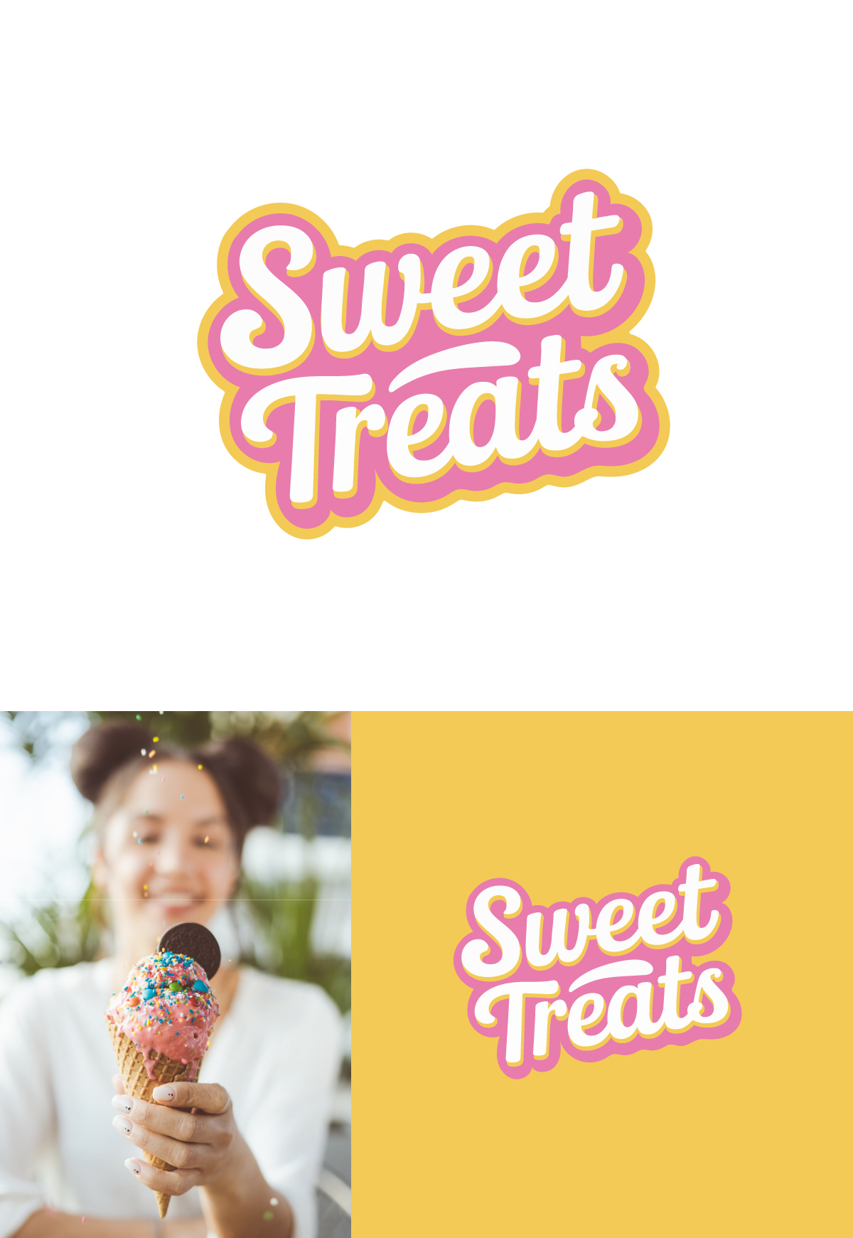 Diseño de Logo por apik. para Sweet Treats  | Diseño #35018734