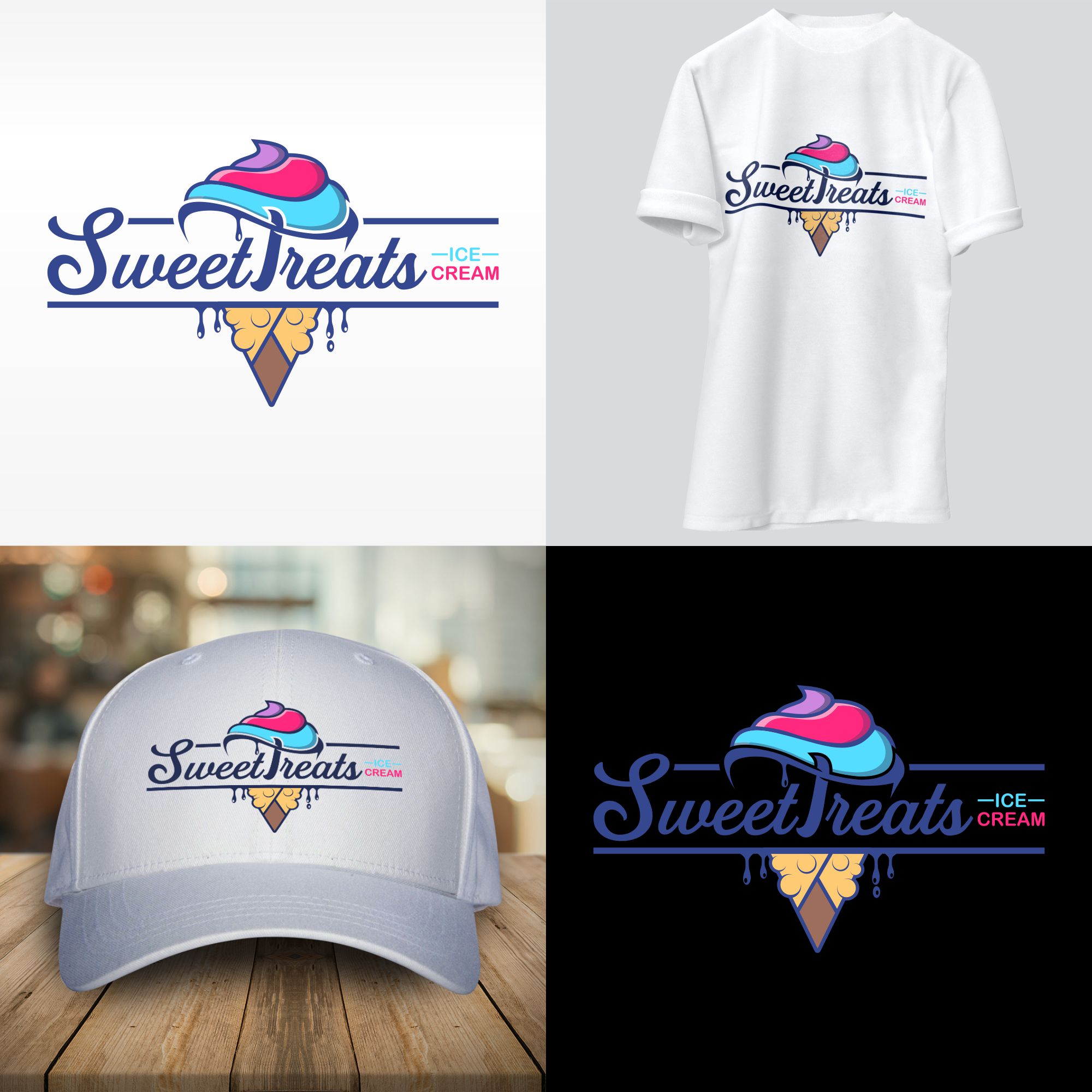 Diseño de Logo por magelangart para Sweet Treats  | Diseño #35021439