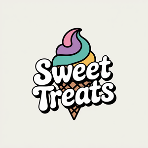 Logo Design by VALUES for Sweet Treats  | Design: #35016392
