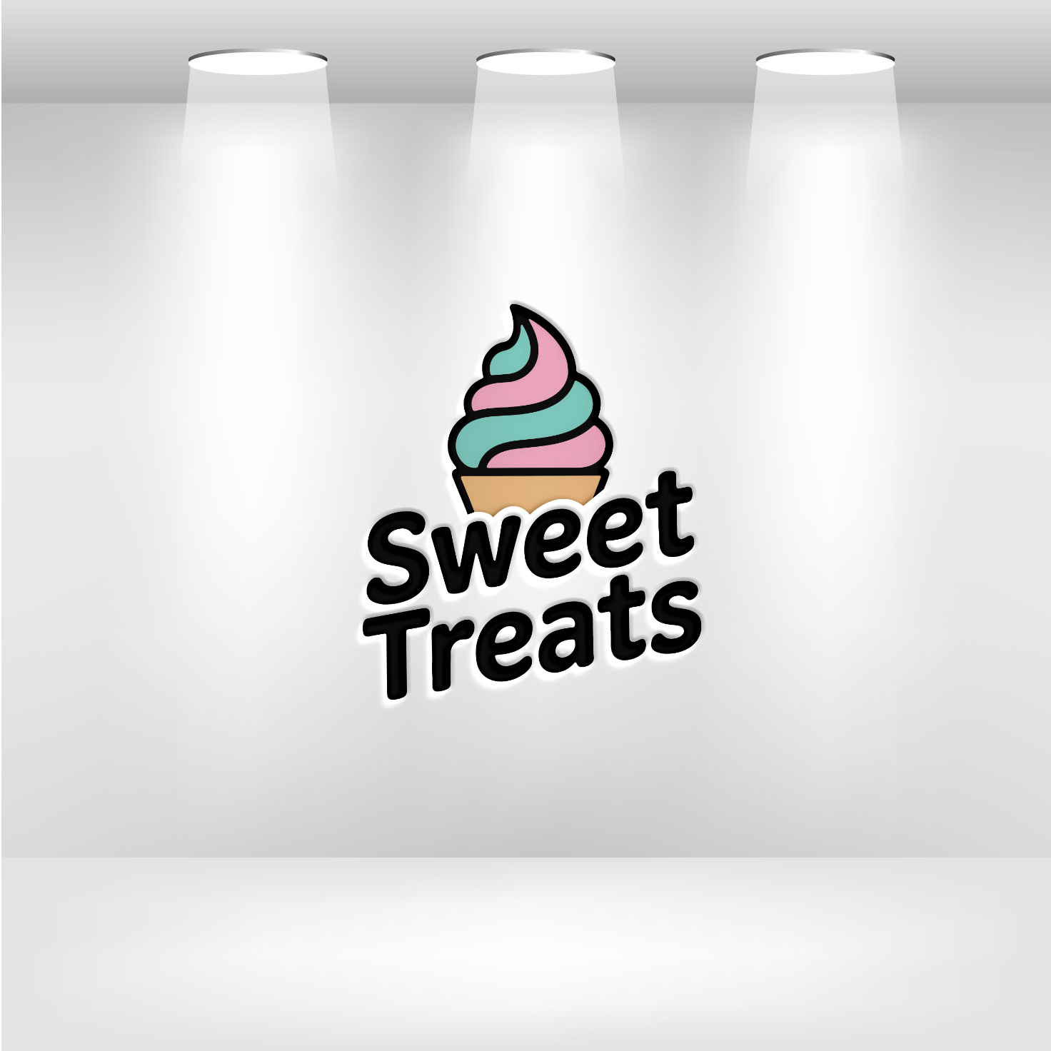 Logo Design by VALUES for Sweet Treats  | Design #35021014