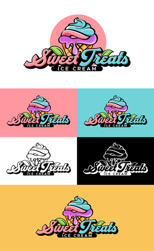 Logo Design by debdesign for Sweet Treats  | Design: #35024659