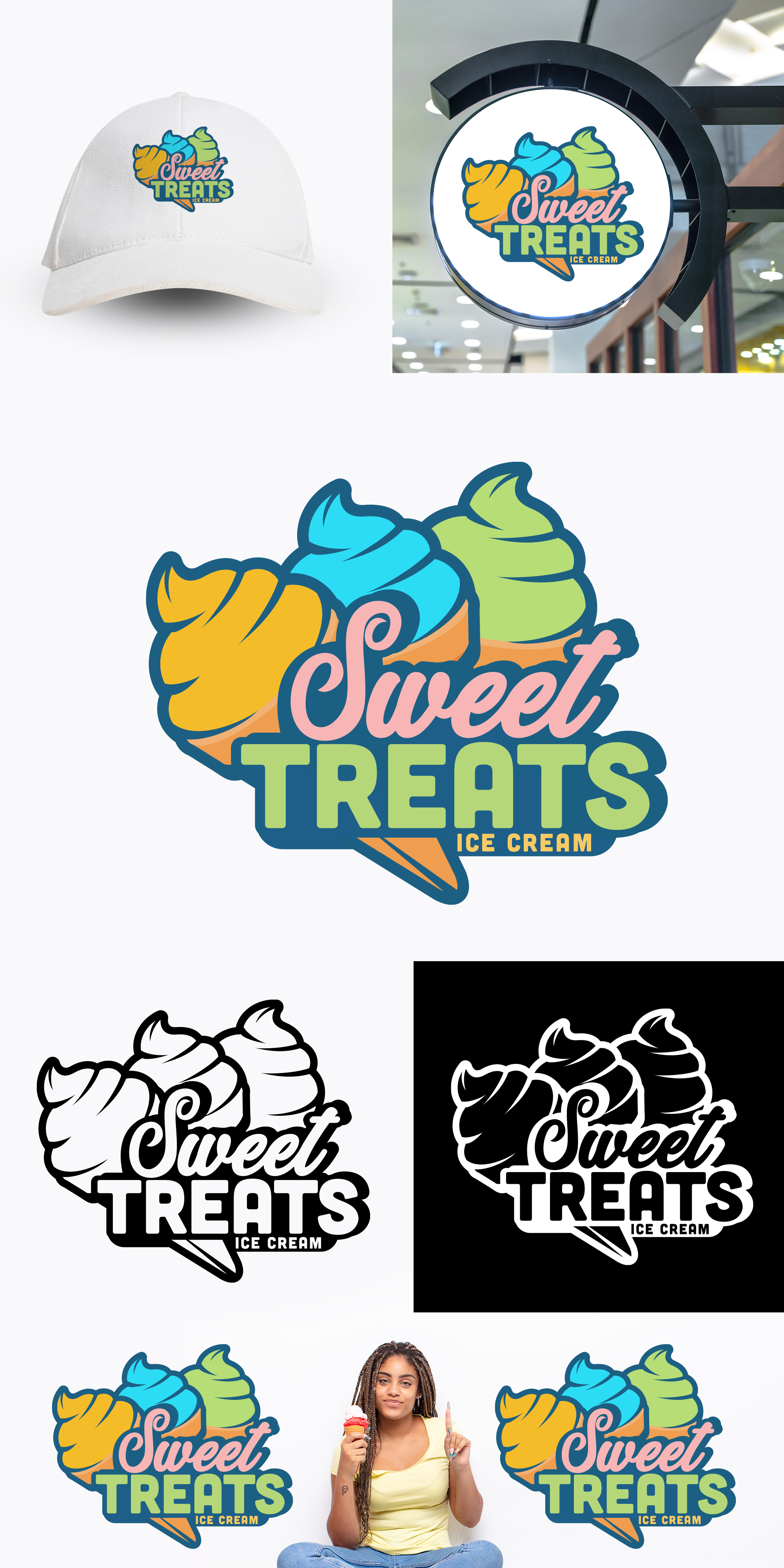 Diseño de Logo por DSCMedia™ para Sweet Treats  | Diseño #35025251