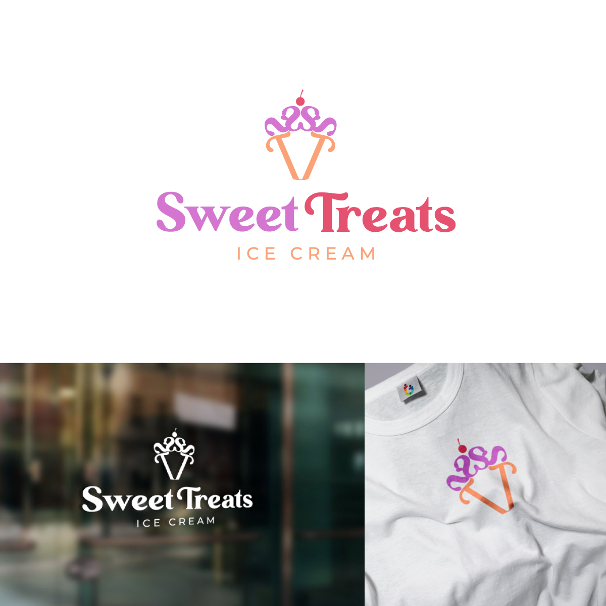 Diseño de Logo por AbhishekkM'24 para Sweet Treats  | Diseño #35021539