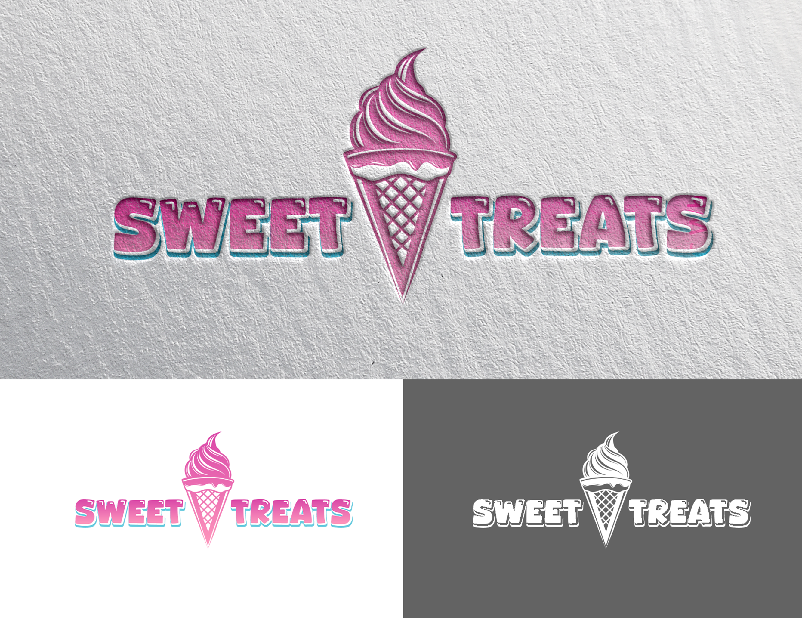 Diseño de Logo por Rickyy para Sweet Treats  | Diseño #35030039