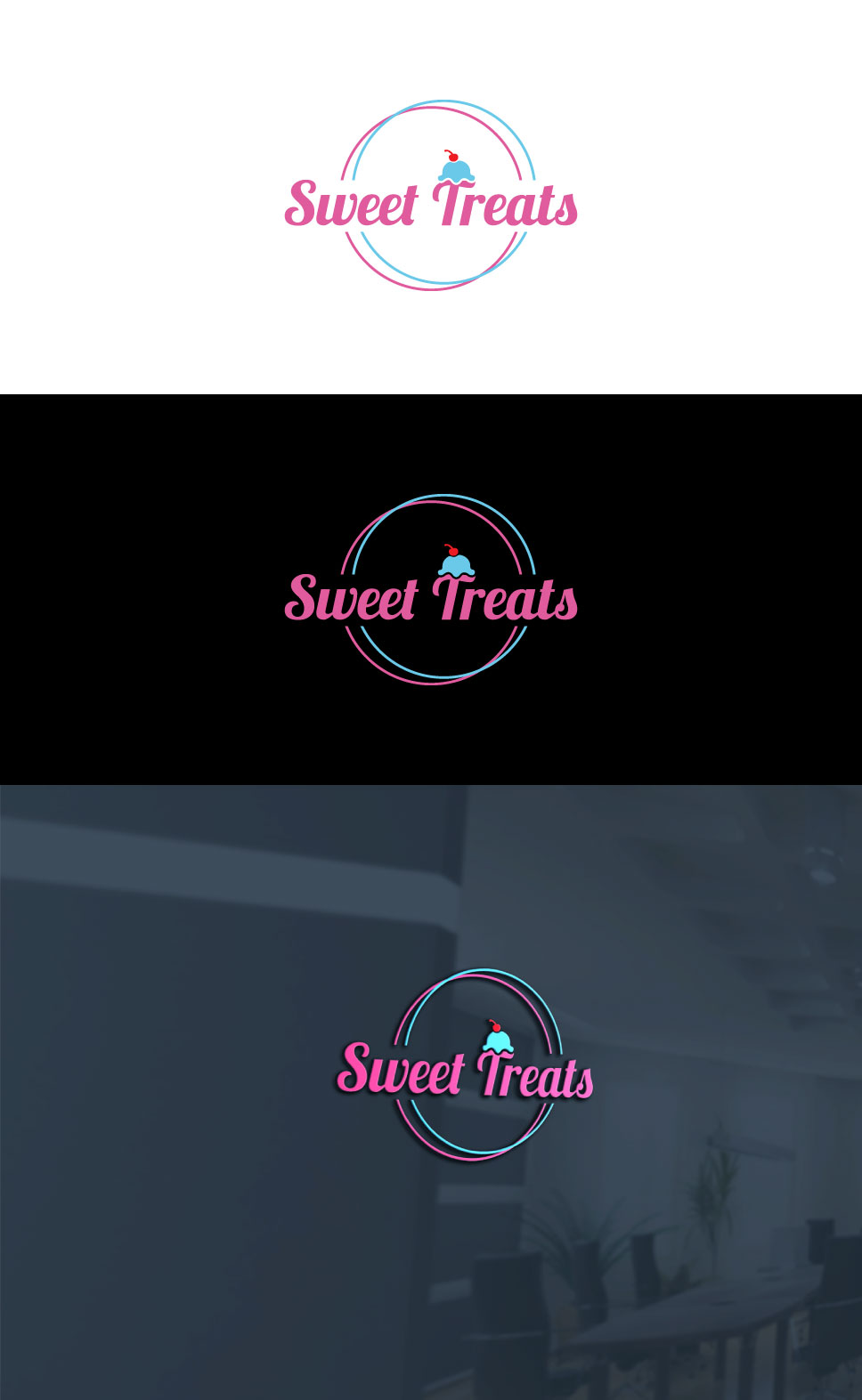 Logo Design by flora.c design for Sweet Treats  | Design #35019901