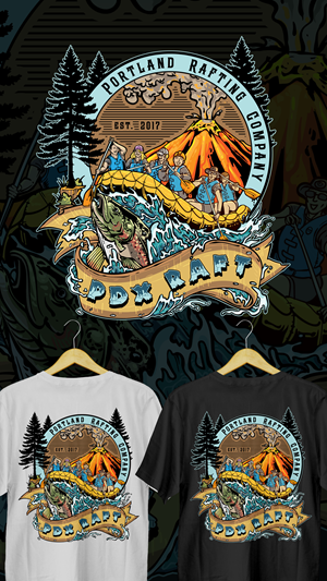 T-shirt Design by hanartall