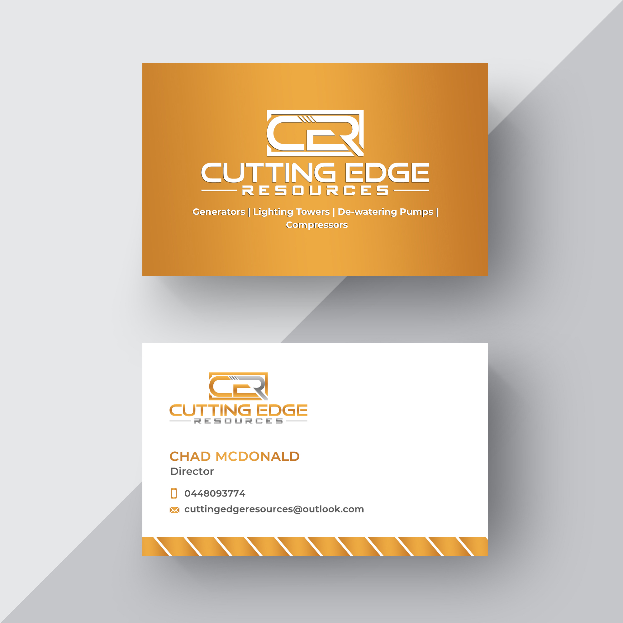 Business Card Design by Sarah Haroon for this project | Design #35068207