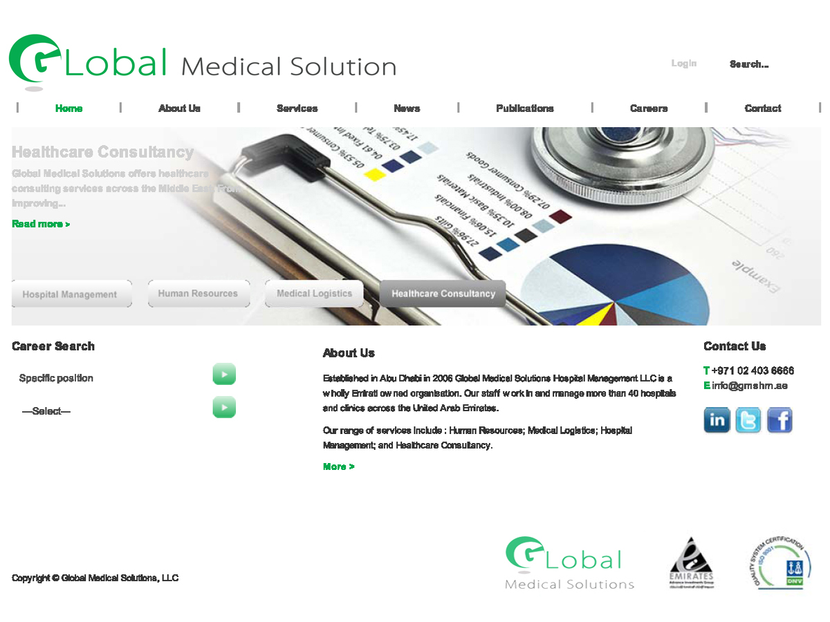 Logo Design by Ruchi Pandeya for Global Medical Solutions | Design #758758