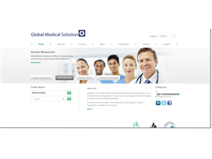 Logo Design by Idea girl for Global Medical Solutions | Design: #781977