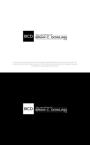 Logo-Design von SanaPixel für The Law Office of Brian C. Dowling, P.A. | Design: #35030072