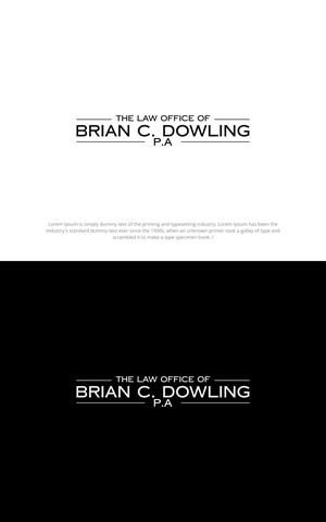 Logo-Design von SanaPixel für The Law Office of Brian C. Dowling, P.A. | Design: #35030074