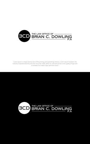 Logo-Design von SanaPixel für The Law Office of Brian C. Dowling, P.A. | Design: #35030075
