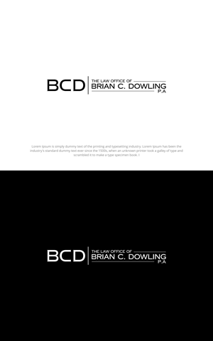 Logo-Design von SanaPixel für The Law Office of Brian C. Dowling, P.A. | Design: #35030076