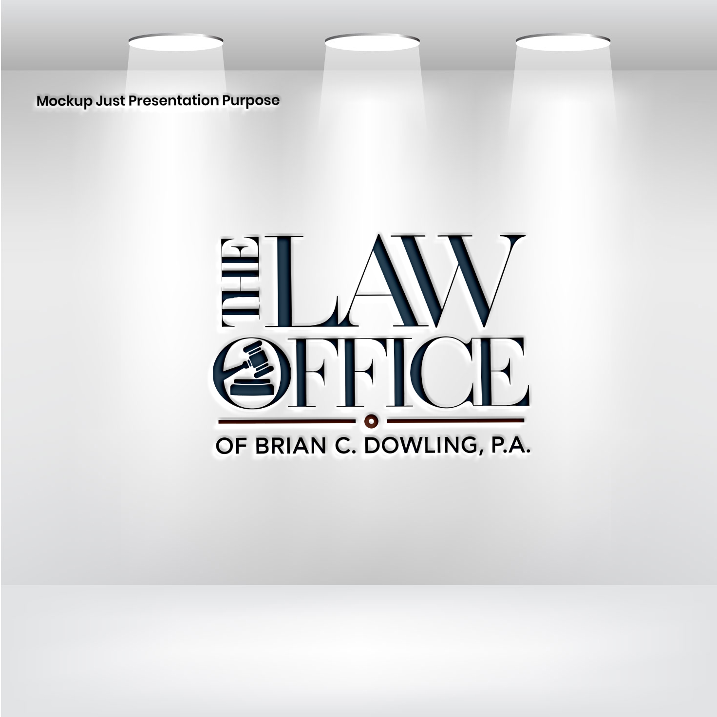 Logo Design by VectorForge for The Law Office of Brian C. Dowling, P.A. | Design #35022154